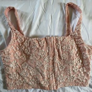 Wild Fable Pink Floral “Corset”